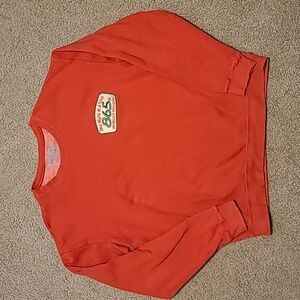 Men's M, Morgan Wallen One Night At A Time Red Crewneck Sweat Shirt